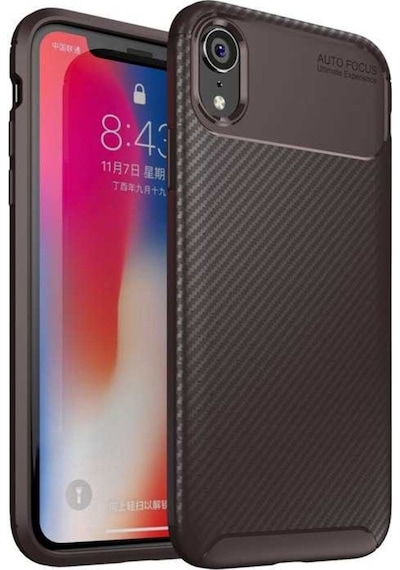 Apple Uyumlu iPhone XR 6.1 Kilif Karbon Silikon Case 359767775