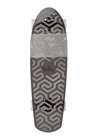 Volten Clear Cruıser Clear Black 27.5"x8.25" Longboard Çok Renkli