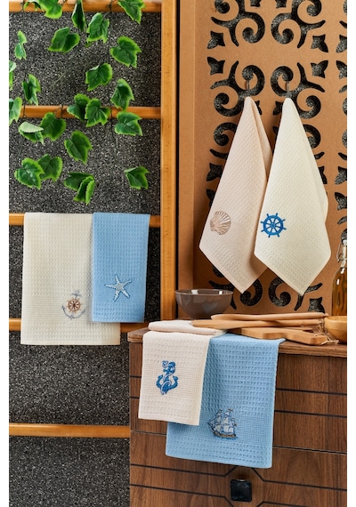 Casnack 6'lı Mutfak Havlusu Seti 40x60 - Gri