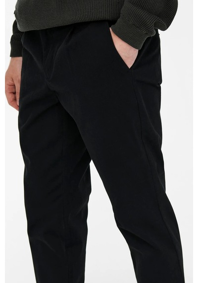 Only & Sons Onscam Chino Pk 6775 Erkek Siyah Pantolon - 22016775 Siyah