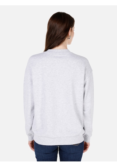 Colin's Colins Gri Kadın Sweatshirt Cl1070195 Q1.v2 Mga Gri Melanj