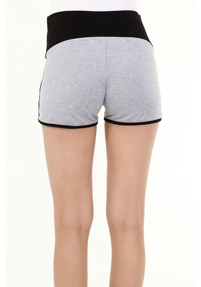 Luvmabelly Myra8521 - Gri Hamile Spor Şortu-gri