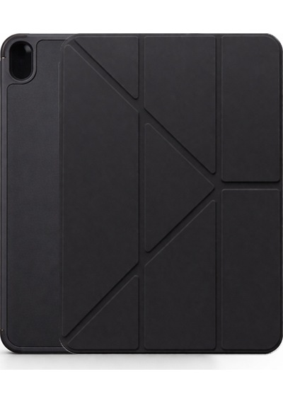 Apple Uyumlu iPad 10.nesil 10.9 İnç Kılıf Katlanabilir Premium Kalem Bölmeli Uyku Modlu Kapaklı Kapaklı Kılıf