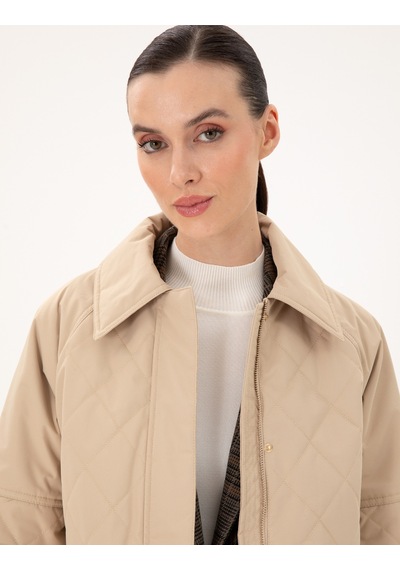 Pierre Cardin Kadın Bej Kaban 50295136-vr011 Bej