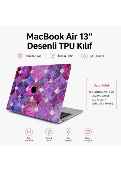 Uyumlu Air 13 Inç Kılıf Tpu Lazer Baskı Darbe Emici Ince Hafif Tam Uyum A1466 A1369 2010 2017 Eski Usbli Seri Beyaz Diğer Uyumlu Air 13 Inç Kılıf Tpu Lazer Baskı Darbe Emici Ince Hafif Tam Uyum A1466 A1369 2010 2017 Eski Usbli Seri Beyaz Diğer
