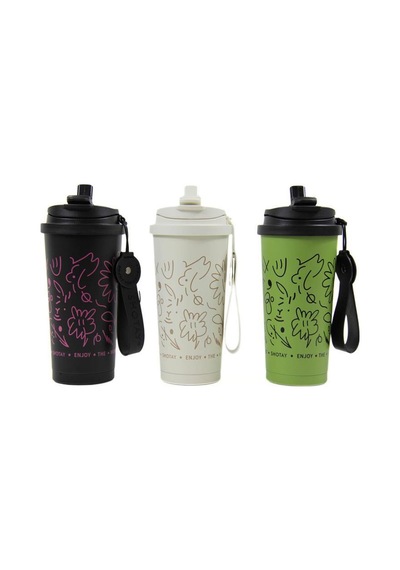 Shotay Termos Matara 550 Ml. Siyah Sht-st-8913 Yeşil