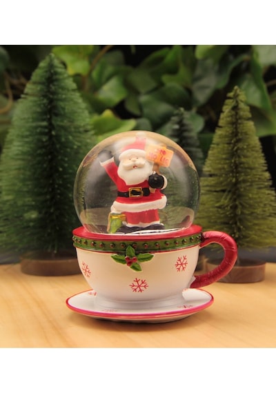 Yılbaşı Noel Kar Küresi Merry Christmas Fincan-e