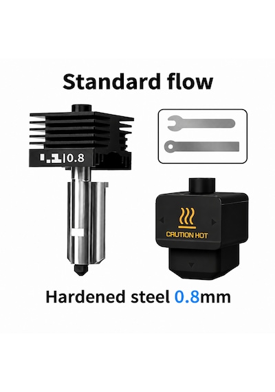 Bambu Lab P2s / X2d Hotend 0.8mm