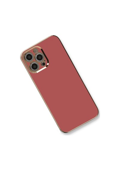 Newface Apple İphone 12 Pro Kılıf Volet Silikon - Kırmızı