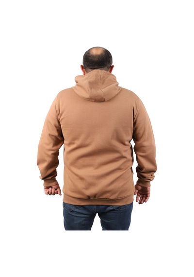 Moc Grande Mocgrande Büyük Beden Sweat Kapüşon Ninety One 22724 S.kahve