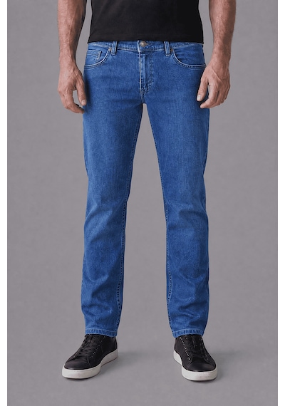 Bisse Pamuk Denim Cepli Indigo Pamuklu Pantolon Jean Pnj25y25100 D66 İndigo