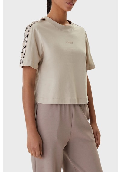 Guess Bayan T Shirt V3rı08 I3z14 G1ca Bej Bej