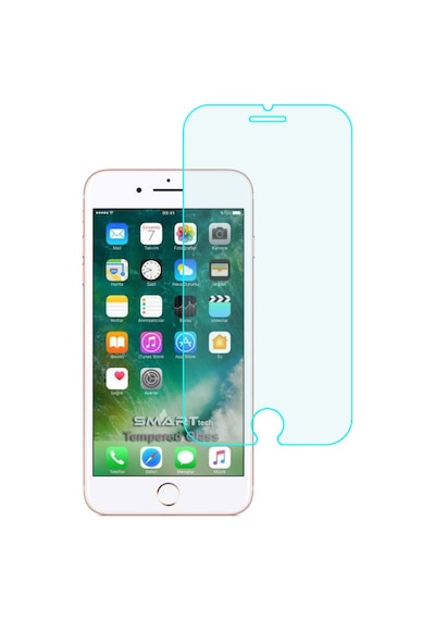 Apple Uyumlu   iPhone 6 Plus / 7 Plus / 8 Plus Temperli Kırılmaz Cam Ekran Koruyucu