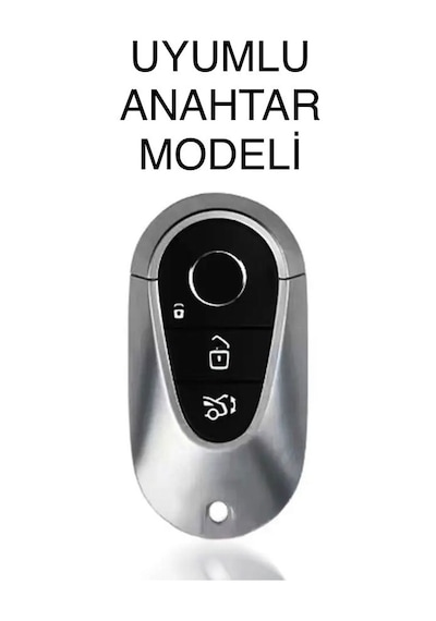 Mercedes Uyumlu C S Sınıf W206 W223 S350 C300 C326 Anahtar Kılıfı
