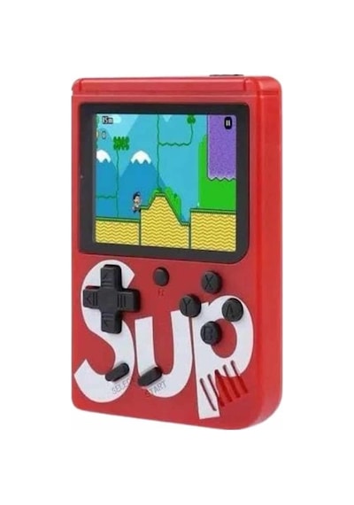 Mey İthalat Sup Atari Retro 400 Nostalji Oyunlu Mini Atari Taşınabilir Oyun Konsolu