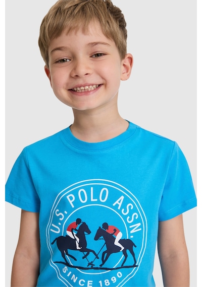 U.s. Polo Assn. Erkek Çocuk Kobalt Tişört 50327036-vr077