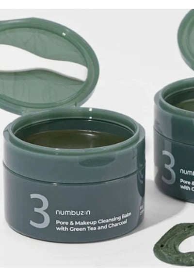 Numbuzin No.3 Yeşil Çay ve Kömür İçerikli Makyaj Temizleme Balsamı 85 G