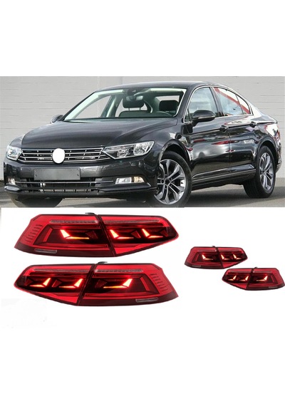 Vw Passat B8 2014-2019 B8.5 Dizayn Ledli Arka Stop