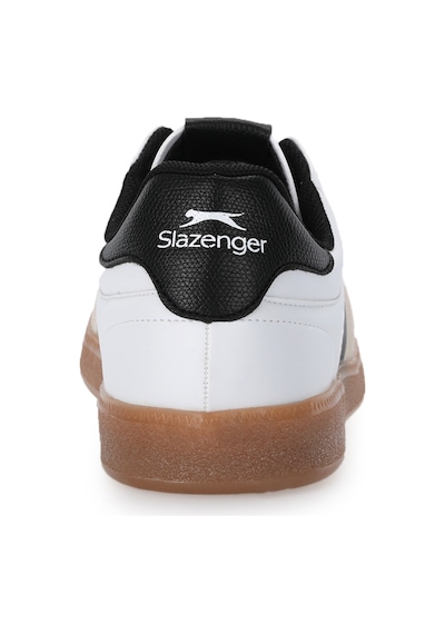 Slazenger Factory I Erkek Beyaz / Siyah Günlük Spor Ayakkabısı Beyaz - Siyah