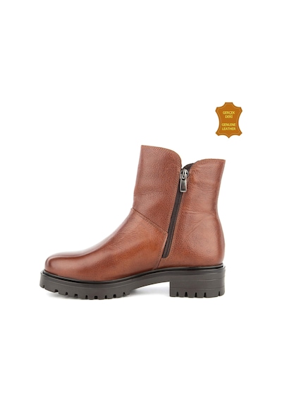 Hush Puppies Eretria 725029 Gerçek Deri, Anatomik, Kadın Bot Taba Taba
