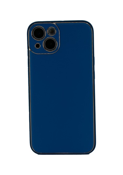 Nettech Apple Uyumlu iPhone 15 Coco Leather Seri Arka Koruma Kılıf - Mor Mor