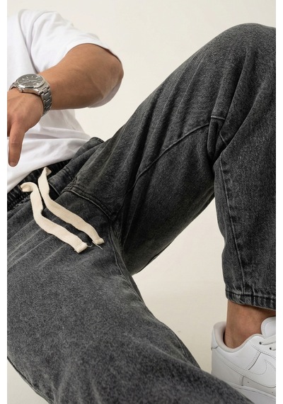 Bigdart Erkek Rahat Kesim Baggy Jean Pantolon 30073 - Antrasit