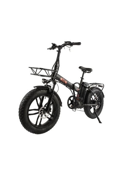 Alba Fold F Premium 1000 Hub 48v 15ah Siyah Zırhlı Lastik
