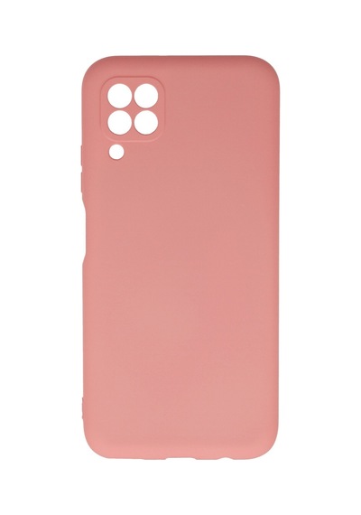 Huawei P40 Lite Uyumlu İçi Kadife Lansman Tasarım Silikon Telefon Kılıfı Pembe