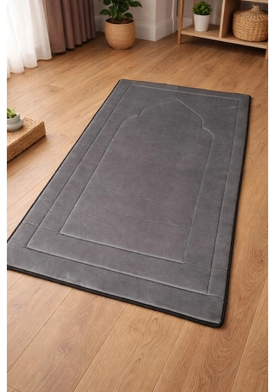 Lüks Tay Tüyü Seccade - 8 Mm Kalın Süngerli Ortopedik 70x120 Cm Taşıma Çantalı Çok Renkli