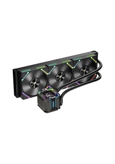 1st Player X Starship E X360e Mm Siyah Argb Dijital Ekran Am5 / Lga 1851 Işlemci Sivi Soğutucu