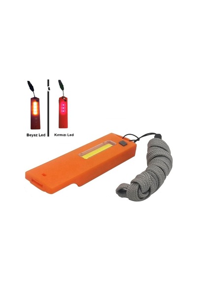 Evolite Onelight Led Işıklı Şarjlı Düdük - Turuncu