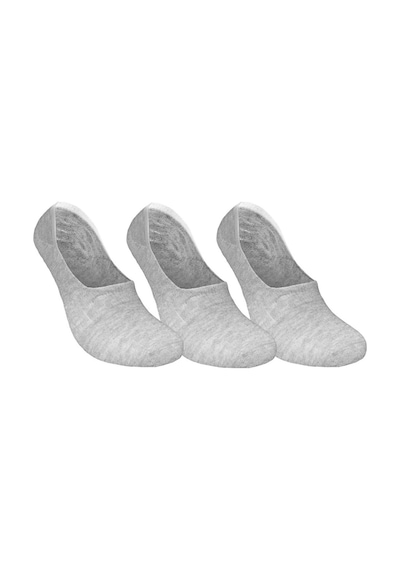 Skadi Mons Invisible 3 Pack Unisex Gri Çorap 1605030223-002 Gri
