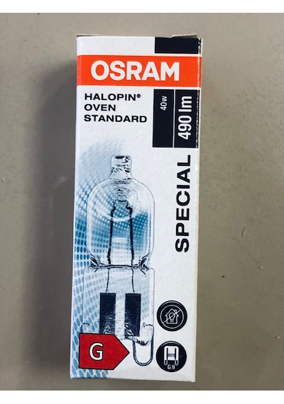 Osram G9 40w 490 Lümen Fırın Lambası