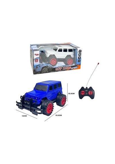 Buğz Xf-789-905a-vardem Uzaktan Kumandalı Işıklı Jeep Cross-country 1:20 Lacivert - Siyah