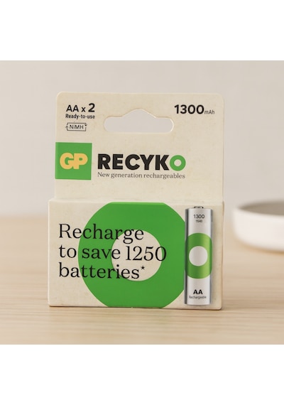 Aa 1300mah Şarjlı Kalem Pil 2'li