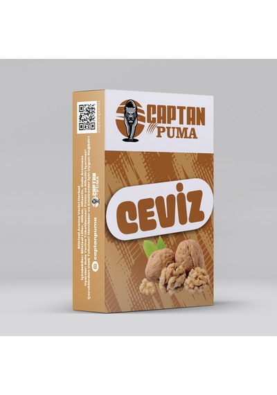 Captan Puma Ceviz Aromalı Mela 50gr.