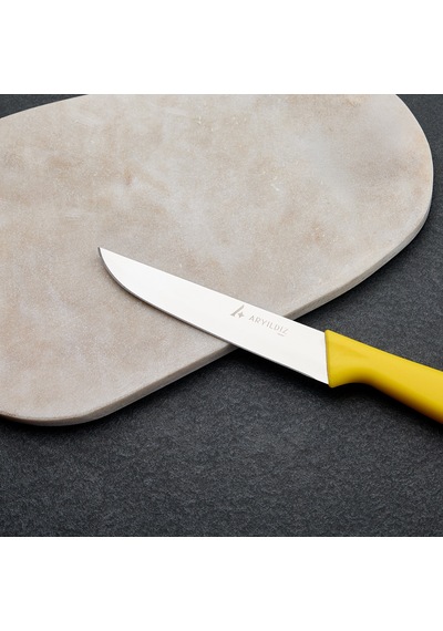 Aryıldız Primo Mutfak Bıçağı Sarı 14,5 Cm Renkli