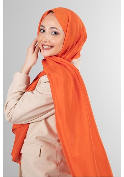 Yeşil Brisa Vual Şal - Std / Oranj