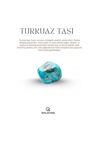 Turkuaz Doğaltaş Bileklik