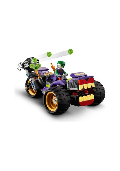 LEGO DC 76159 Comics Super Heroes Joker'in Üç Tekerlekli Motosiklet Takibi 440 Parça