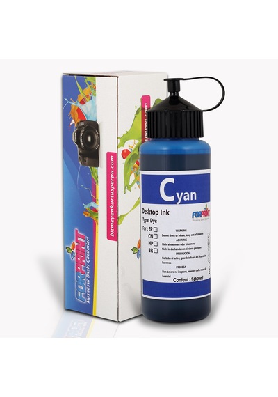 Canon Bitmeyen Kartuşlu Yazıcı Mürekkebi 500 ML - 4 Renk Seçenekli