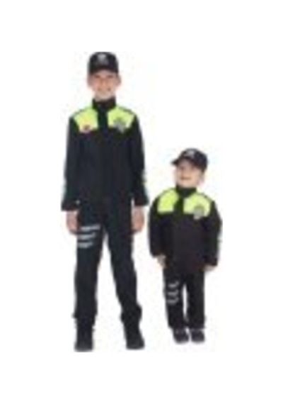Muray Kids Çocuk Şahin Motorize Trafik Polis Kostümü Sarı-sıyah 1 Yaş Sarı-sıyah - 113466327 Sarı-sıyah