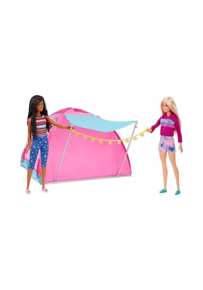 Barbie Malibu ve Brooklyn Kampta Oyun Seti HGC18