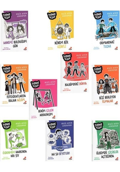 Yerimde Olsan Seti - 10 Kitap Takım - Nehir Aydın Gökduman - Erdem Çocuk