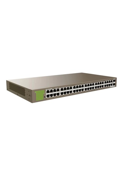 Ip-com IP-G1050F 48 Port Gigabit + 2x1GB SFP Port Rackmount Switch