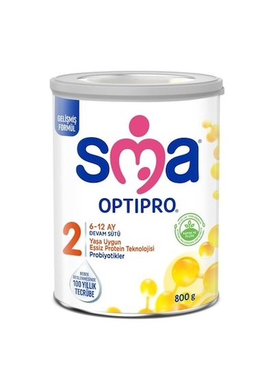 800 Gr Sma Optipro 2 Bebek Devam Sütü - 6-12 Ay İçin Probiyotikler İle