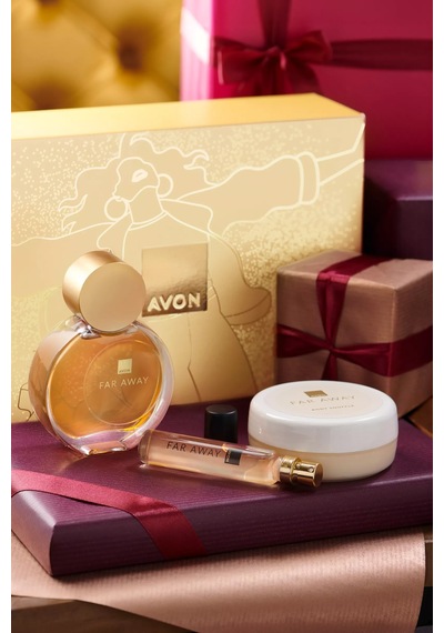 Avon Far Away Kadın Parfüm EDP 50 ML + 10 ML + Vücut Kremi 75 ML