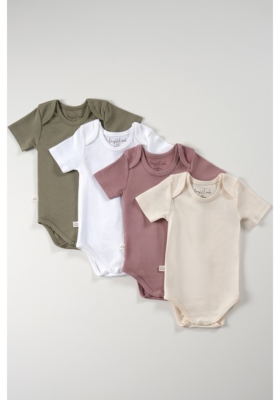 Tinylamb Unisex 4 Parça Kısa Kollu Bebek Bodysuit Seti - Softly Clouds 4 Renk Bebek Bodysuit Seti Softly Clouds Tinylamb Unisex 4 Parça Kısa Kollu Bebek Bodysuit Seti - Softly Clouds 4 Renk Bebek Bodysuit Seti Softly Clouds