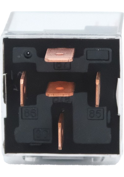12v Röle 5 Uçlu 50/60 A Işıklı Şeffaf Çift Platin 30-85-86-87-87a