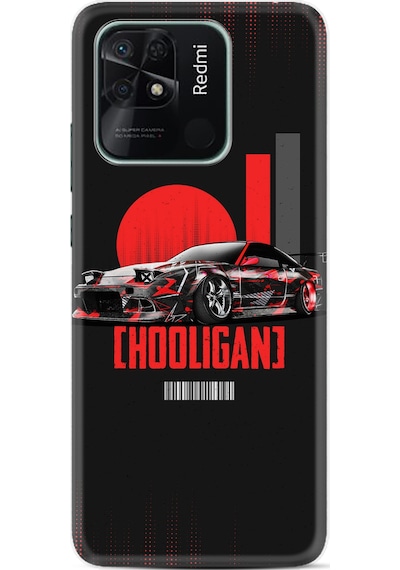 Xiaomi Redmi Poco C40 Kılıf Silikon Desen Özel Seri Hooligan 1636